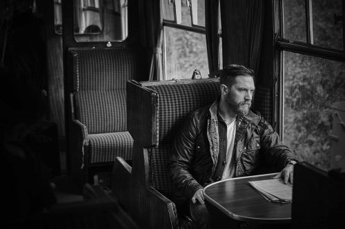 Tom Hardy at Train Station by Rama Lee For Arena Homme Korea