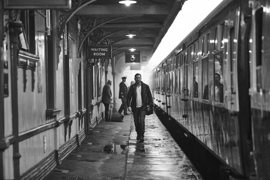 Tom Hardy at Train Station by Rama Lee For Arena Homme Korea