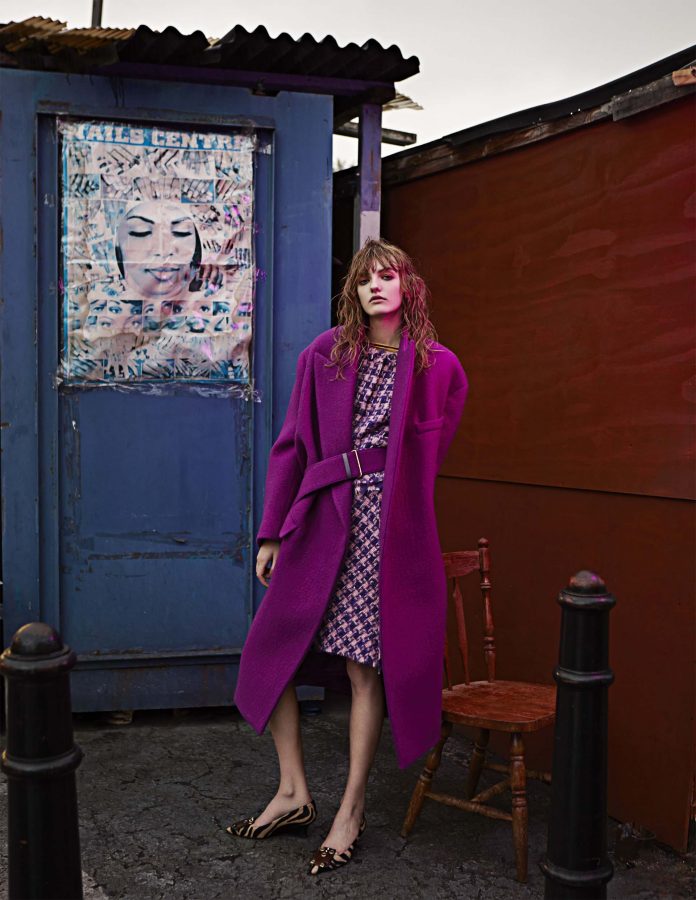 Pink Fashion Editorial Story by Rama Lee for Harper's Bazaar Kz