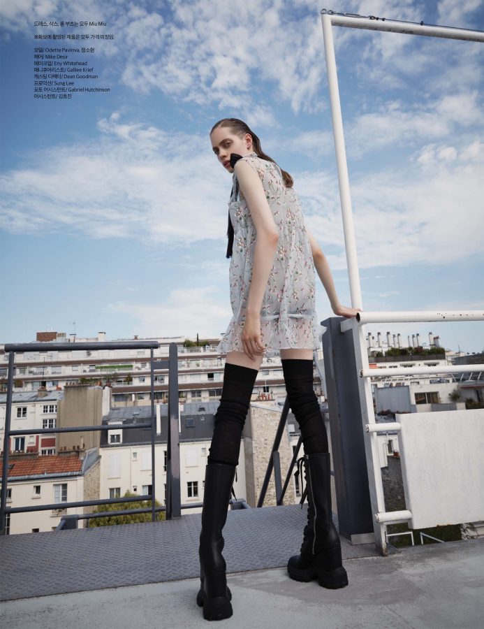 Harper's Bazaar Cover Story with Odette Pavlova and Sohyun by Rama Lee