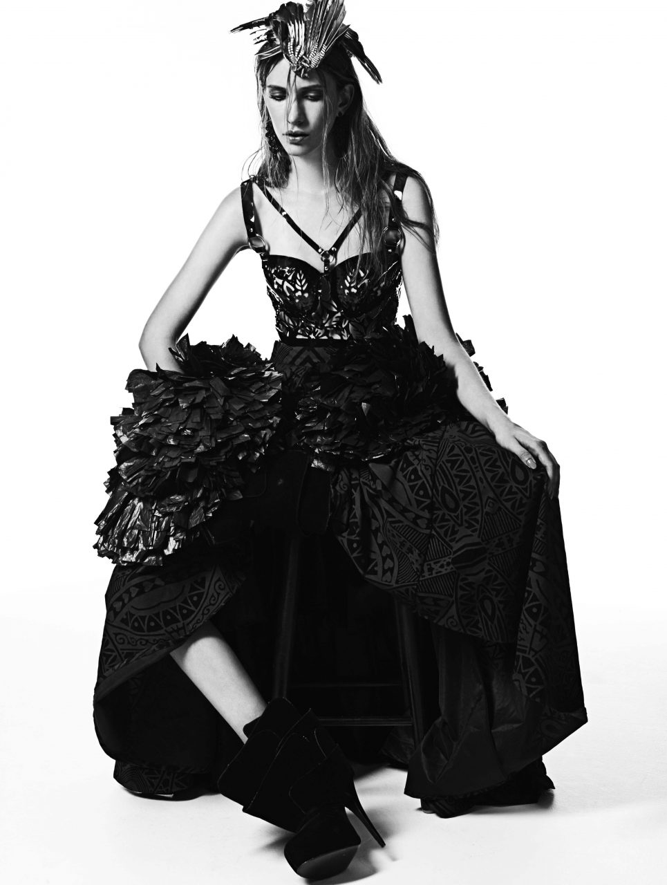 Melinda by Rama Lee for Harper's Bazaar Kz