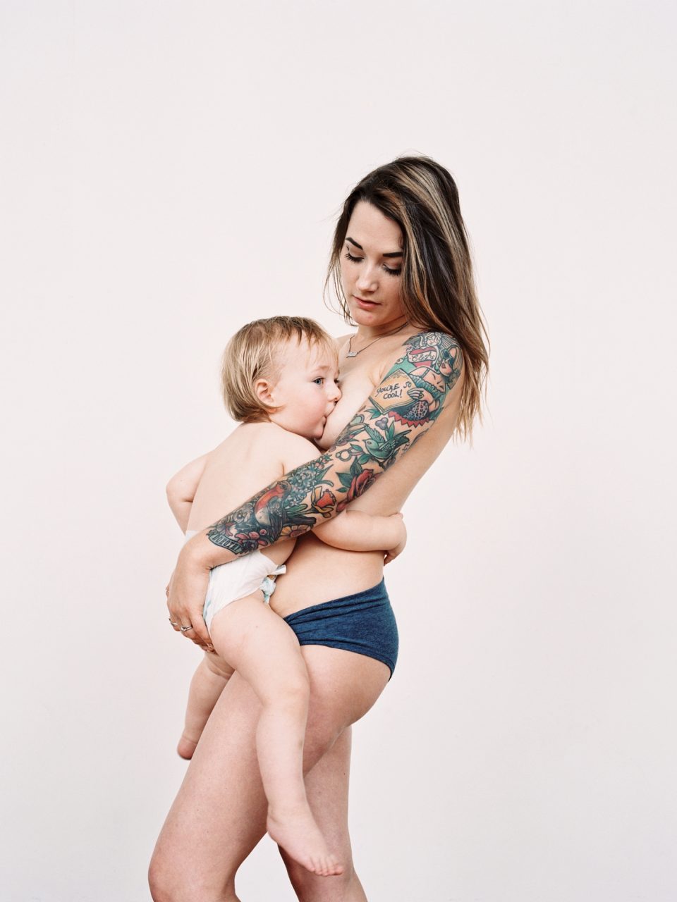 Breastfeeding Women Portrait Project by Rama Lee